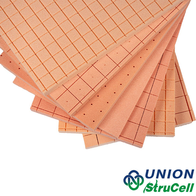 Structural grooved PVC foam board P100 with saltwater-resistant closed-cell structure