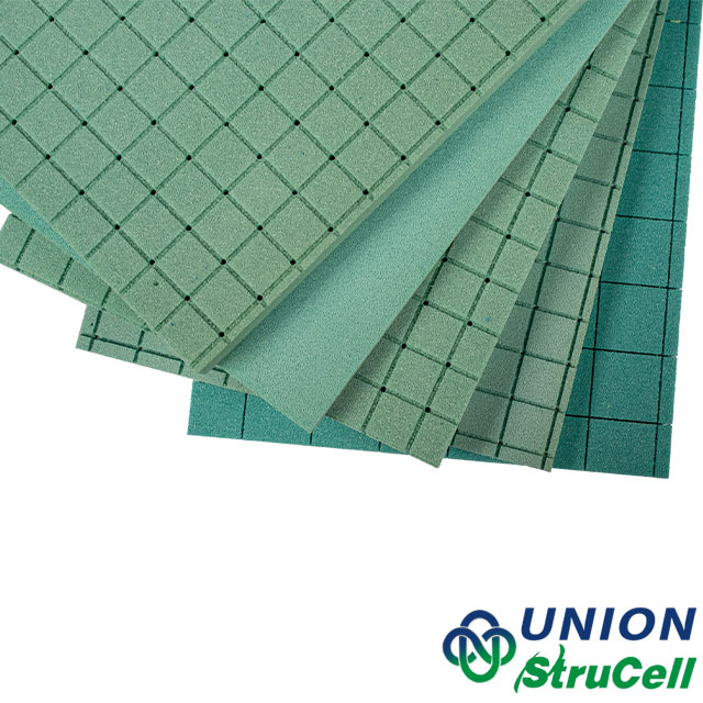 Premium StruCell® P130 structural PVC foam sheet with hardened gloss surface for aircraft cabins
