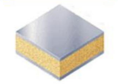 2x Dicke UNION PVC-Schaumkern Sandwichpaneel-Konstruktionsdiagramm