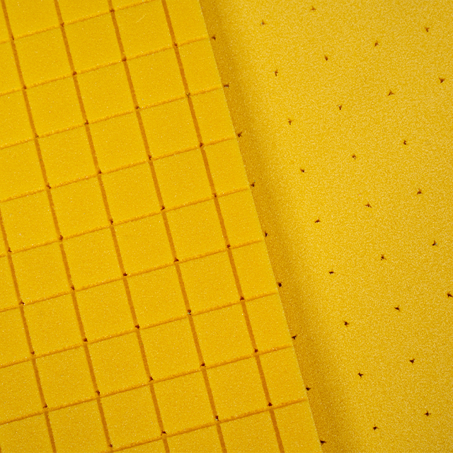 Perforated UNION P60 PVC foam board with uniform holes for composite applications