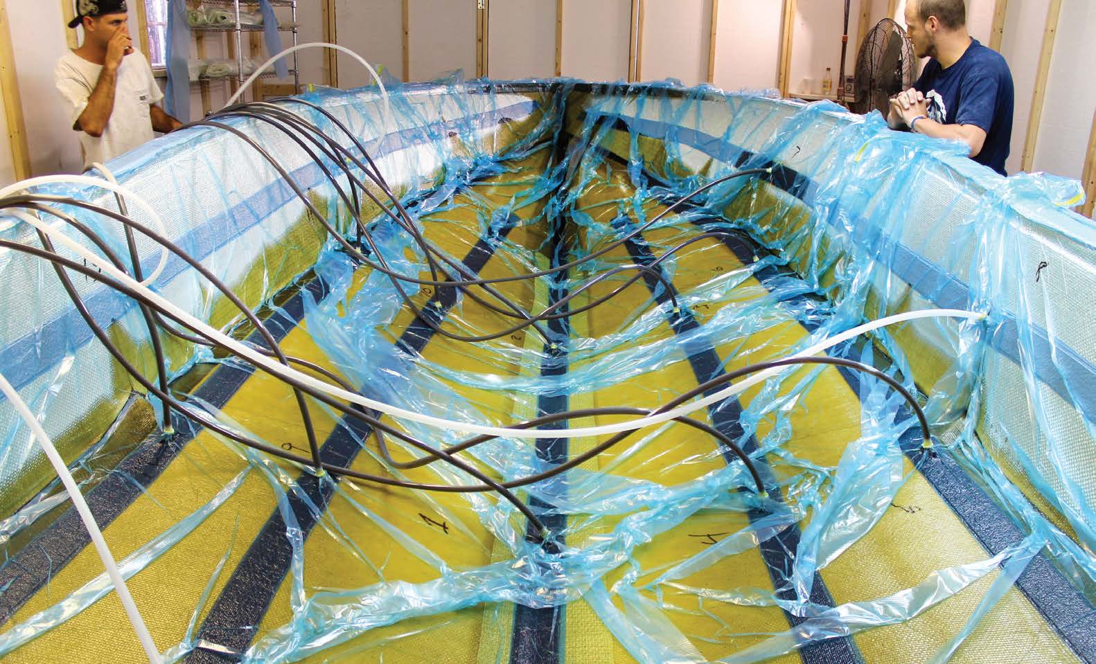 海洋用 ボートフォーム船体、フォームボードボート船体