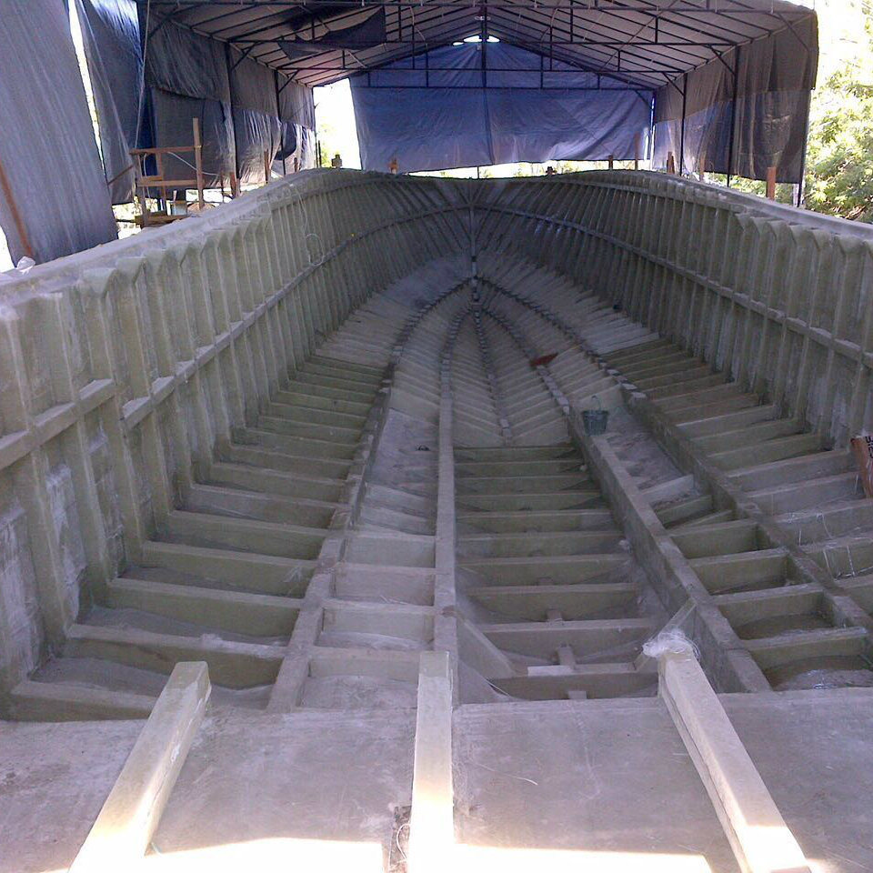 ボート建造船体および隔壁用発泡シート