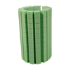 Custom contoured UNION P80 PVC Foam Sheet - Shaped for complex composite structures