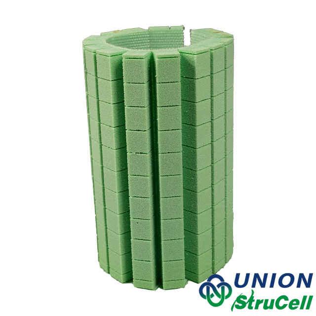 CNC-cut P80 PVC foam board with grooved surface for motorhome wall construction