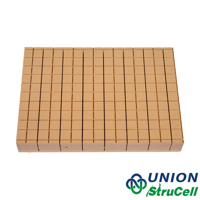 Structural grooved PVC foam board P200 (200kg/m³) for motorhome construction