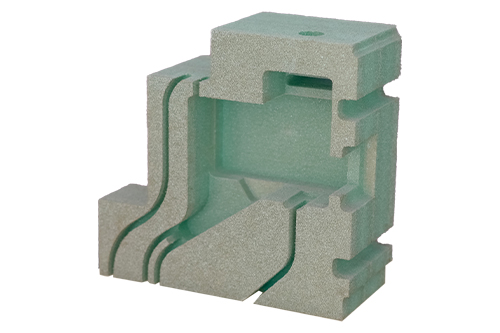 Custom-shaped UNION P80 PVC Foam components - Precision CNC cutting