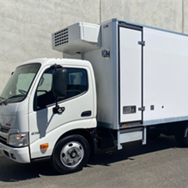 PVC foam sandwich panels used in truck refrigeration units and RV interiors