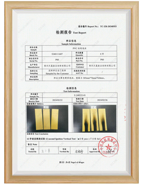 UNION P130 Fire-Resistant Foam Certification | UL94 V-0 Marine Safety Standard