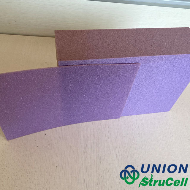 StruCell® P45 structural PVC foam core used in marine hull sandwich panels