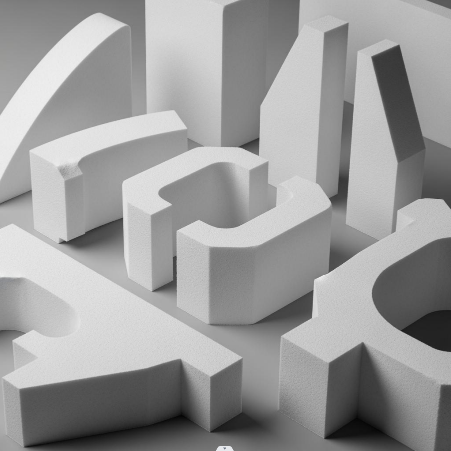 CNC Custom PVC Foam Special shaped Parts