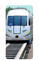 Rail vehicle interior and body panels using PVC structural foam core