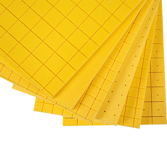 StruCell P60 structural PVC foam core boards, grooved and perforated, for boat building and shallow flotation