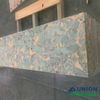 Eco-friendly recycled PVC foam core board made from crushed scraps.
