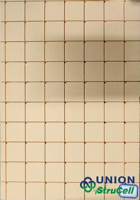 StruCell P300 noyau en mousse PVC plaques avec surface rainur&eacute;e et canevas pour &acirc;mes sandwich composites 